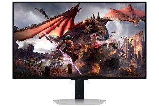 Samsung G80SD monitor komputerowy 81,3 cm (32") 3840 x 2160 px 4K Ultra HD OLED Srebrny Samsung