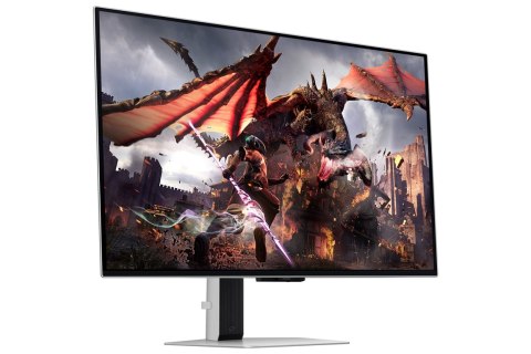 Samsung G80SD monitor komputerowy 81,3 cm (32") 3840 x 2160 px 4K Ultra HD OLED Srebrny Samsung