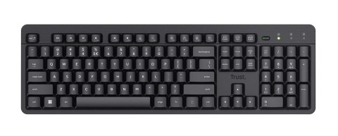 Trust Ody II klawiatura Biuro RF Wireless QWERTY US English Czarny Trust