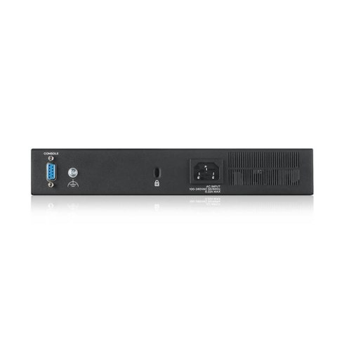 Zyxel GS2220-10-EU0101F łącza sieciowe Zarządzany L2 Gigabit Ethernet (10/100/1000) Czarny Zyxel