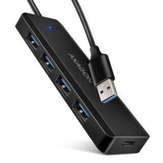 Axagon HUE-C1A huby i koncentratory USB 3.2 Gen 1 (3.1 Gen 1) Type-A 5000 Mbit/s Czarny Axagon