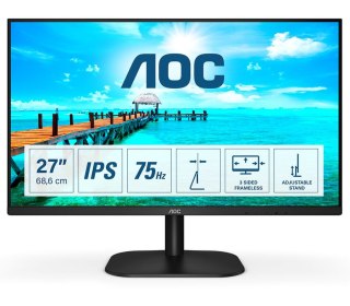 AOC B2 27B2DA LED display 68,6 cm (27") 1920 x 1080 px Full HD Czarny AOC