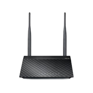 ASUS RT-N12E C1 N300 router bezprzewodowy Fast Ethernet Jedna częstotliwości (2,4 GHz) Czarny, Metaliczny ASUS