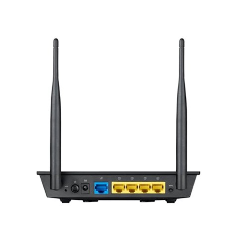 ASUS RT-N12E C1 N300 router bezprzewodowy Fast Ethernet Jedna częstotliwości (2,4 GHz) Czarny, Metaliczny ASUS