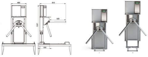 Bramka CARTPOLAND Irbis CP-124 CARTPOLAND