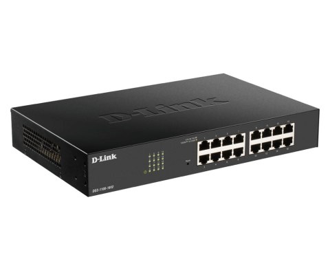 D-Link DGS-1100-24PV2 Zarządzany L2 Gigabit Ethernet (10/100/1000) Obsługa PoE Czarny D-Link