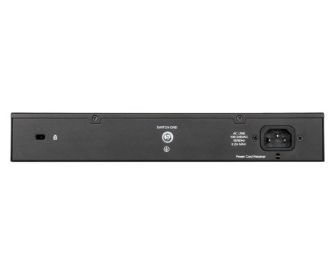 D-Link DGS-1100-24PV2 Zarządzany L2 Gigabit Ethernet (10/100/1000) Obsługa PoE Czarny D-Link