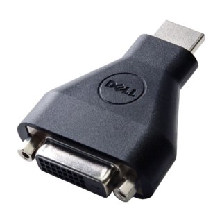 DELL 492-11681 zmieniacz płci / kabli 19-pin HDMI-A M 24-pin DVI FM Czarny DELL