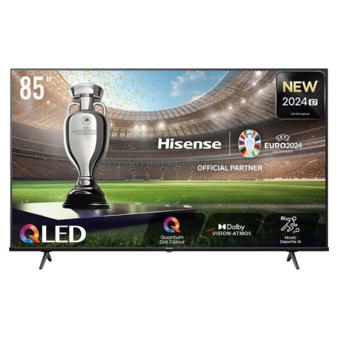 Hisense 85E7NQ Telewizor 2,16 m (85") 4K Ultra HD Smart TV Wi-Fi Czarny 400 cd/m² Hisense