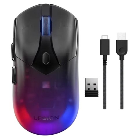 Lenovo Legion M410 myszka Gaming Oburęczny RF Wireless + USB Type-C Optyczny 16000 DPI Lenovo