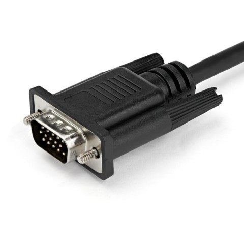 StarTech CDP2VGAMM1MB adapter kablowy 1 m USB Type-C VGA (D-Sub) Czarny StarTech.com