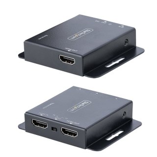 StarTech EXTEND-HDMI-4K40C6P1 przedłużacz AV Nadajnik i odbiornik AV Czarny StarTech.com