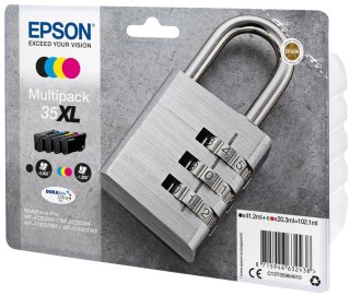 Epson Padlock C13T35964010 nabój z tuszem 1 szt. Oryginalny Wysoka (XL) wydajność Czarny, Cyjan, Purpurowy, Żółty Epson