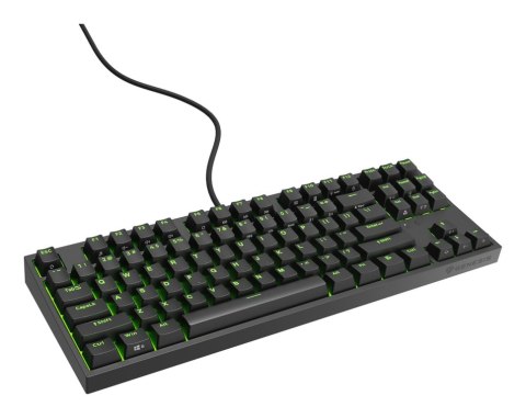 GENESIS Thor 404 TKL klawiatura Gaming USB QWERTY US English Czarny GENESIS