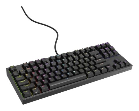 GENESIS Thor 404 TKL klawiatura Gaming USB QWERTY US English Czarny GENESIS