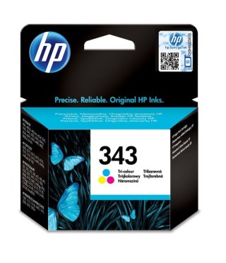 HP 343 oryginalny wkład atramentowy trójkolorowy HP