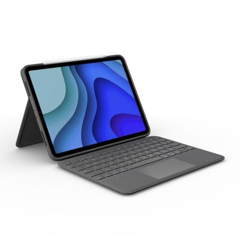 Logitech Folio Touch Szary Smart Connector AZERTY Francuski Logitech