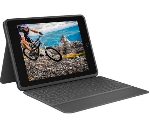 Logitech Rugged Folio Grafitowy USB Type-C QWERTY British English Logitech