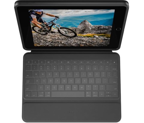 Logitech Rugged Folio Grafitowy USB Type-C QWERTY British English Logitech