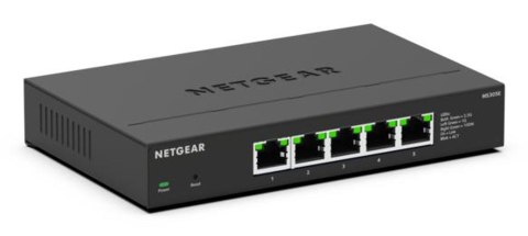 NETGEAR MS305E Nie zarządzany 2.5G Ethernet (100/1000/2500) Czarny NETGEAR