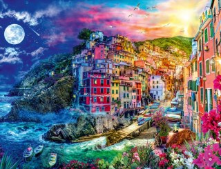 Ravensburger Polska Puzzle 2000 elementów Feria barw Cinque Terre