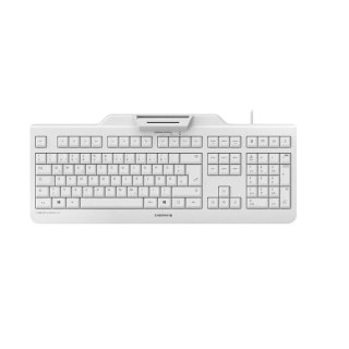 CHERRY JK-A0400FR-0 klawiatura Biuro USB QWERTZ Francuski Biały CHERRY