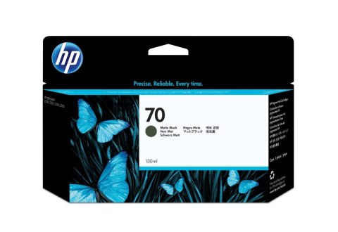 HP Czarny matowy wkład atramentowy 70 DesignJet 130 ml HP