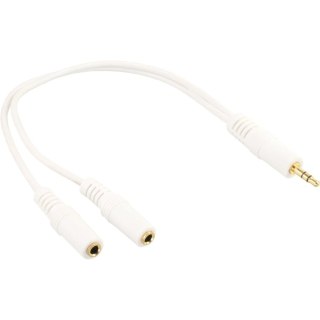 InLine 99300G kabel audio 0,1 m 3.5mm 2 x 3.5mm Biały InLine