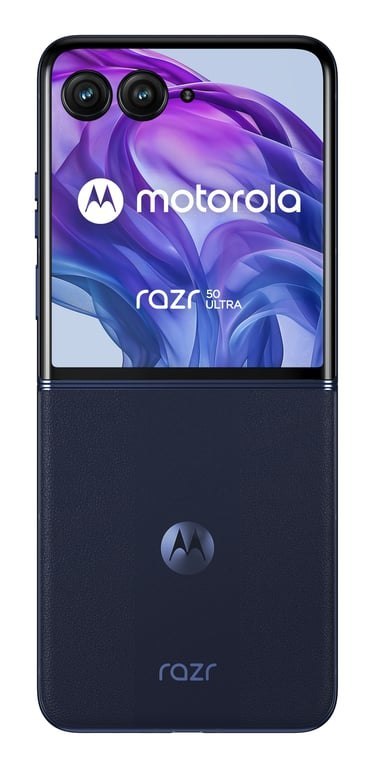 Motorola razr 50 ultra 17,5 cm (6.9") Dual SIM Android 14 5G USB Type-C 12 GB 512 GB 4000 mAh Granatowy (marynarski) Motorola