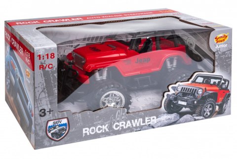 Smily Play Auto RC rock crawler czerwone