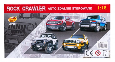 Smily Play Auto RC rock crawler czerwone