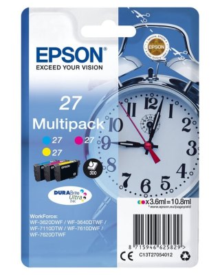 Epson Alarm clock Multipack 3-colour 27 DURABrite Ultra Ink Epson