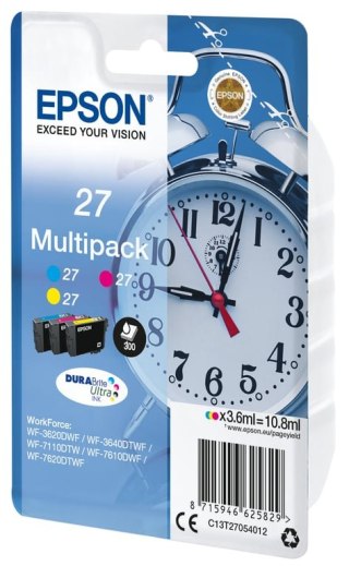 Epson Alarm clock Multipack 3-colour 27 DURABrite Ultra Ink Epson