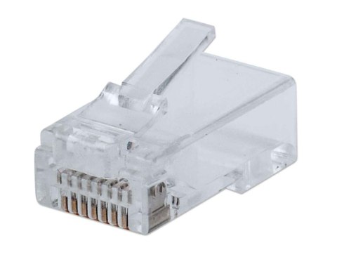 Intellinet 791090 wtyczka RJ45 Przezroczysty Intellinet