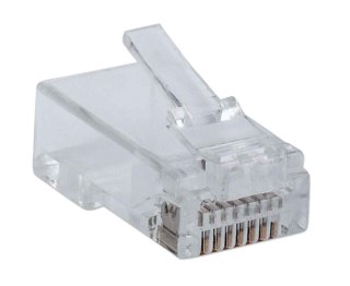 Intellinet 791090 wtyczka RJ45 Przezroczysty Intellinet