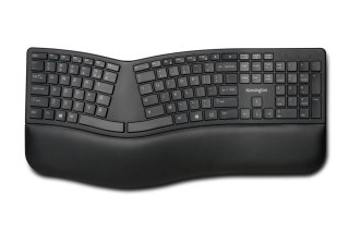 Kensington Pro Fit Ergo klawiatura Uniwersalne RF Wireless + Bluetooth QWERTY British English Czarny Kensington