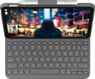 Logitech Slim Folio QWERTZ Niemiecki Bluetooth Szary Logitech