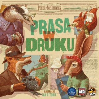 Lucky Duck Games Gra Prasa w druku