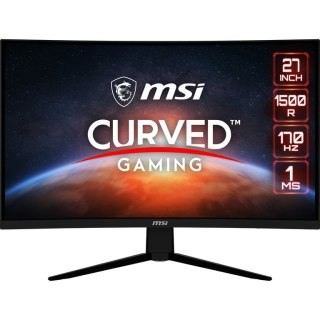 MSI G273CQ monitor komputerowy 68,6 cm (27") 2560 x 1440 px Full HD Czarny MSI