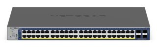 NETGEAR GS752TXP Zarządzany L2/L3/L4 10G Ethernet (100/1000/10000) Obsługa PoE Czarny NETGEAR