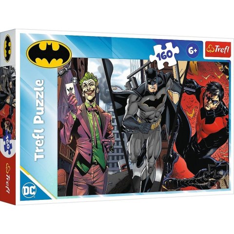 Trefl Puzzle 160 elementów Batman gotowy do akcji