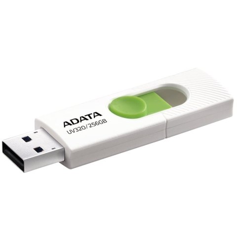 ADATA UV320 pamięć USB 256 GB USB Typu-A 3.2 Gen 1 (3.1 Gen 1) Zielony, Biały ADATA