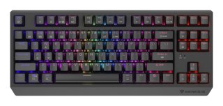 GENESIS Thor 230 TKL klawiatura Gaming USB + RF Wireless + Bluetooth QWERTY US English Czarny GENESIS