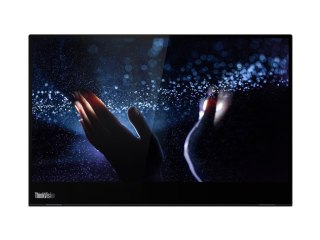 Lenovo M14t LED display 35,6 cm (14") 1920 x 1080 px Full HD Ekran dotykowy Czarny Lenovo