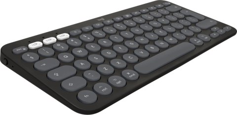 Logitech Pebble 2 Combo for Mac klawiatura Dołączona myszka Uniwersalne RF Wireless + Bluetooth QWERTY Amerykański międzynarodow Logitech