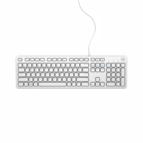 DELL KB216 klawiatura USB QWERTZ Niemiecki Biały DELL