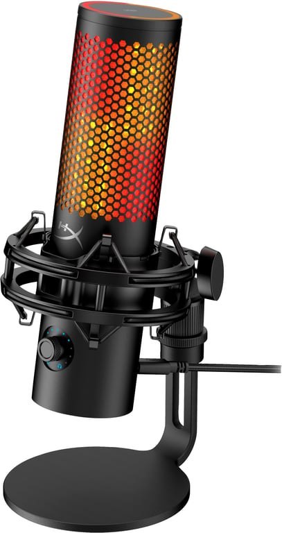 HP HyperX QuadCast 2 S - USB Microphone (Black) Czarny Mikrofon stołowy HP