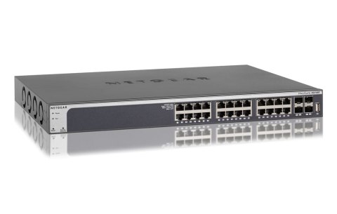 NETGEAR XS728T Zarządzany L2+/L3 10G Ethernet (100/1000/10000) Czarny NETGEAR