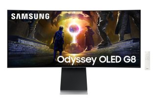 Samsung S34DG850SU monitor komputerowy 86,4 cm (34") 3440 x 1440 px UltraWide Quad HD OLED Srebrny Samsung