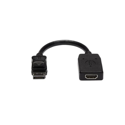 StarTech DP2HDMI adapter kablowy 0,24 m HDMI Typu A (Standard) DisplayPort Czarny StarTech.com